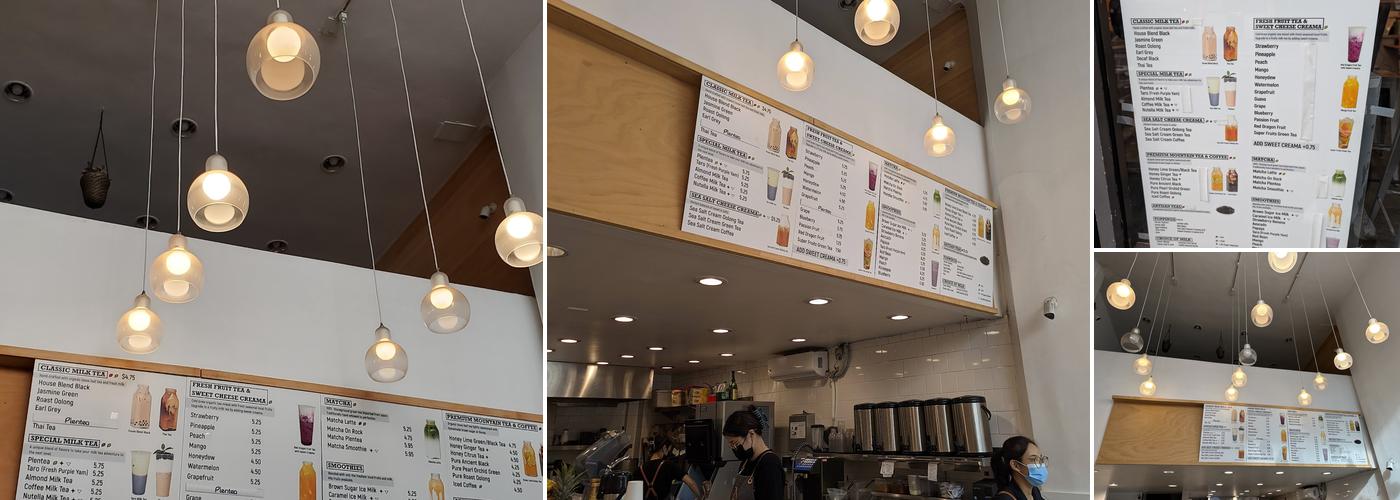 Plentea Menu