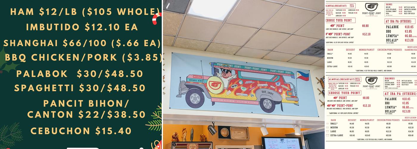 Point-Point Joint Menu