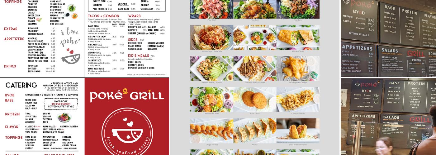 Poke2 Grill Menu