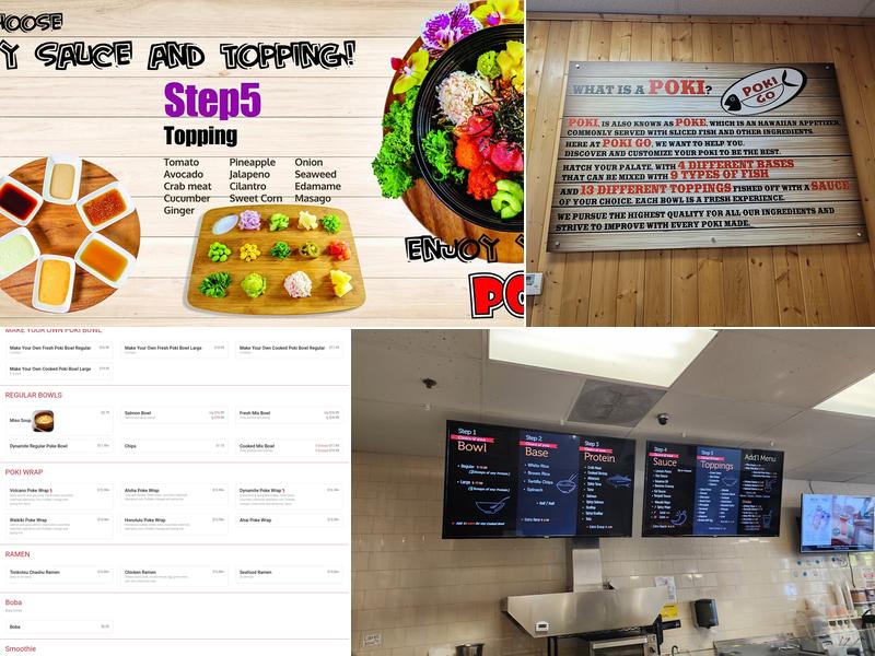 POKI GO Menu