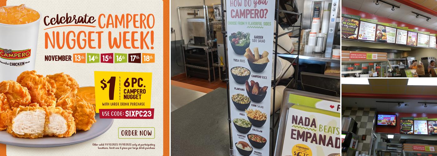 Pollo Campero Menu
