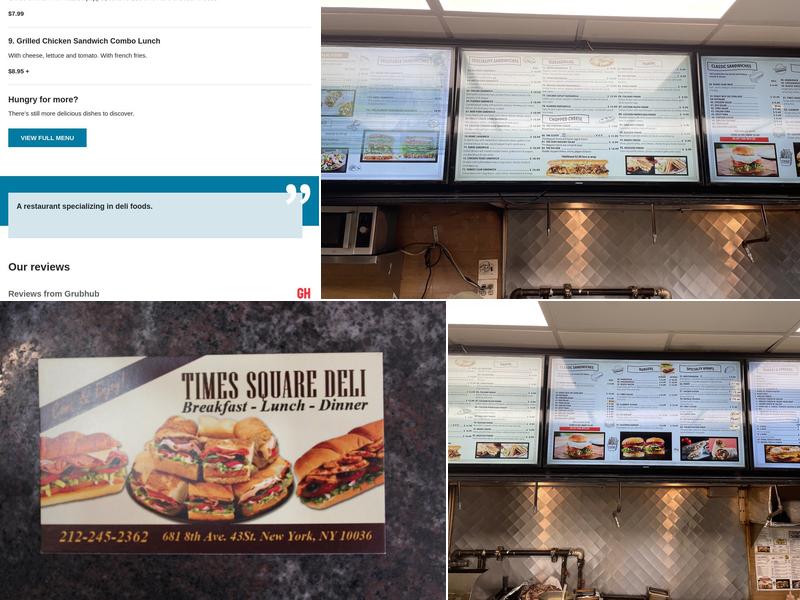 Port Gourmet Deli Menu