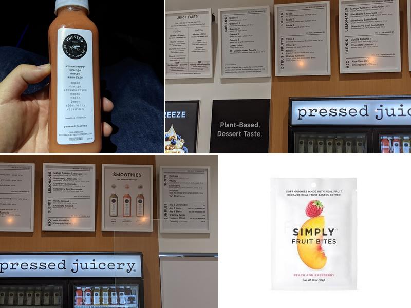 Pressed Juicery Menu