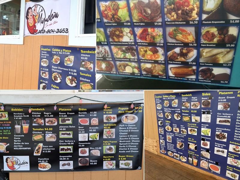 Pupuseria Migueleña Menu