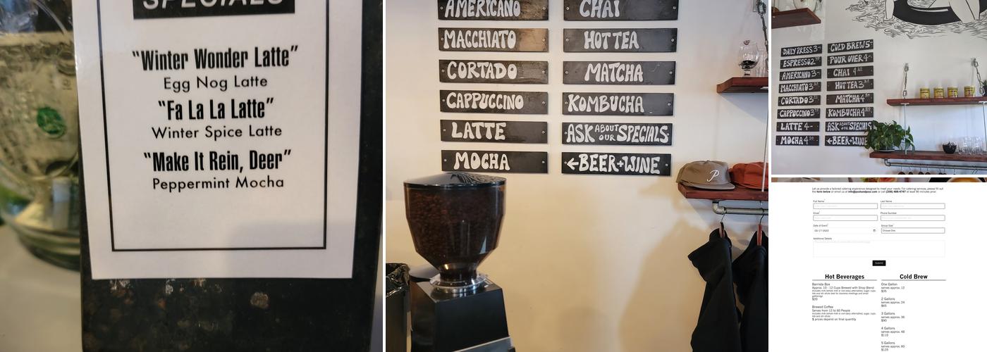 Push & Pour Menu