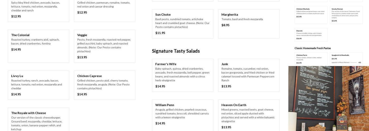 The Quick Fixx Menu