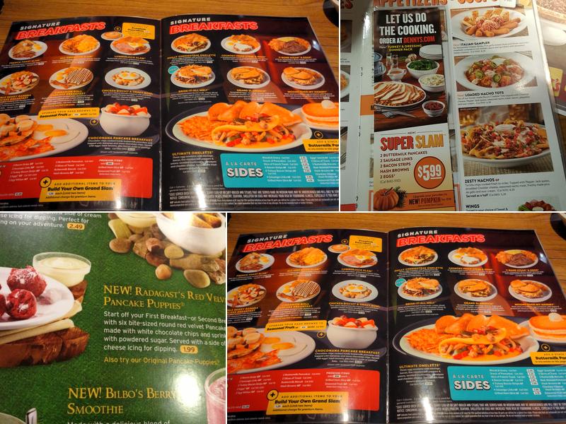 Denny's Menu