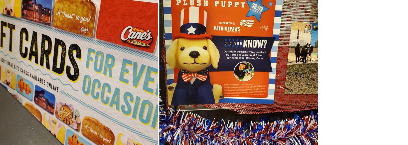 Raising Cane's Chicken Fingers Menu