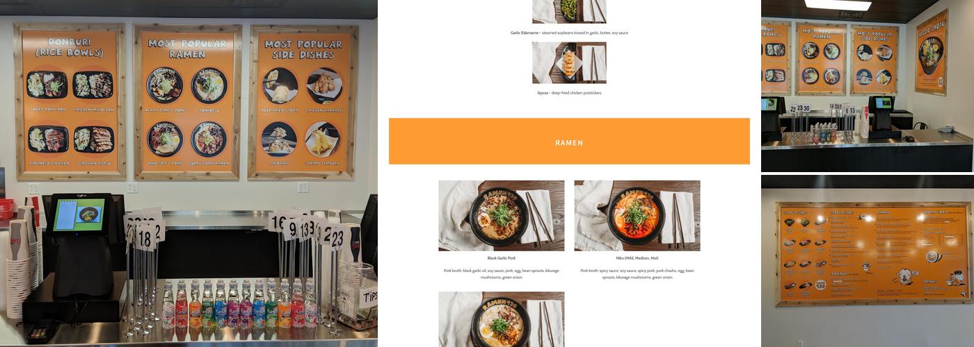 Ramen 930 Menu