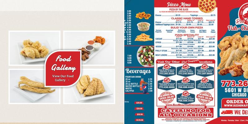 Red Snapper Division Menu