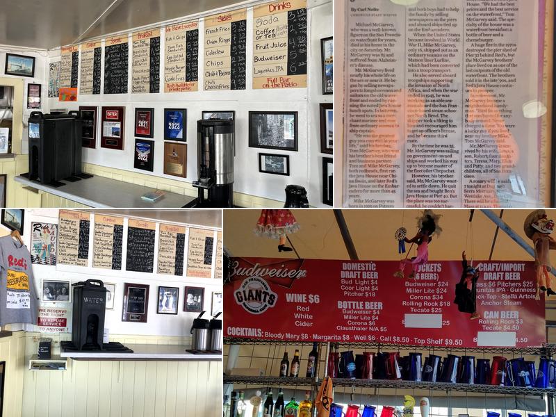 Red's Java House Menu