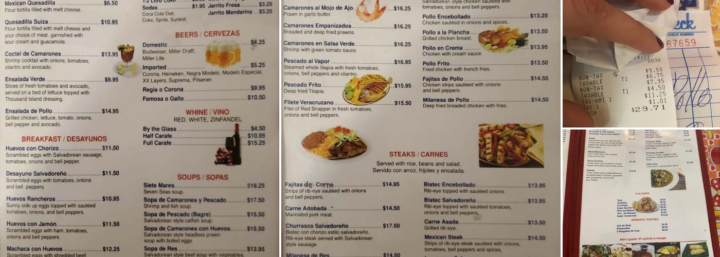 Familiar Menu