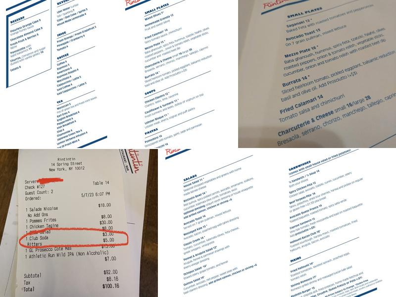 Rintintin Menu