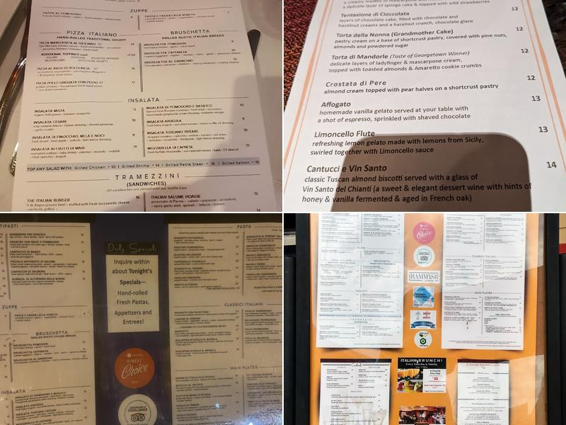 Ristorante Piccolo Menu