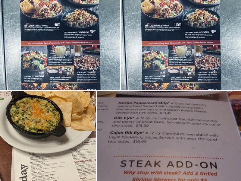 Ruby Tuesday Menu