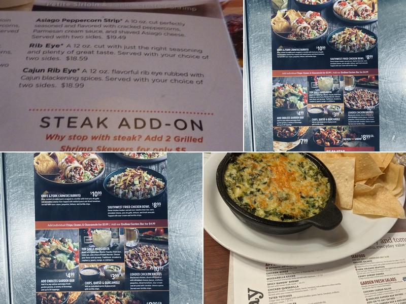 Ruby Tuesday Menu