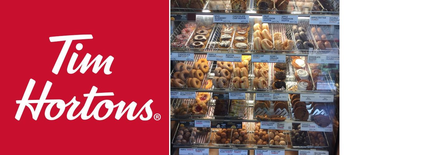 Tim Hortons Menu