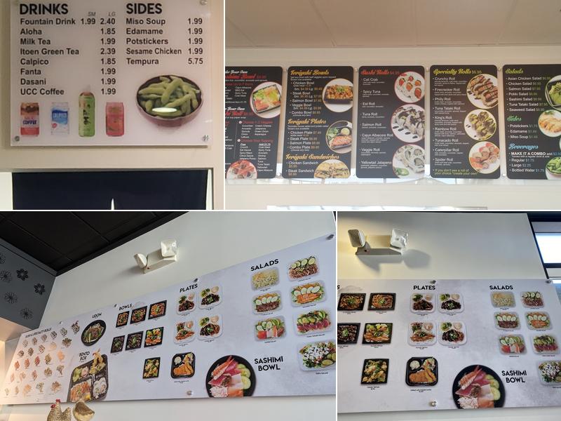 Roll It Sushi & Teriyaki Menu