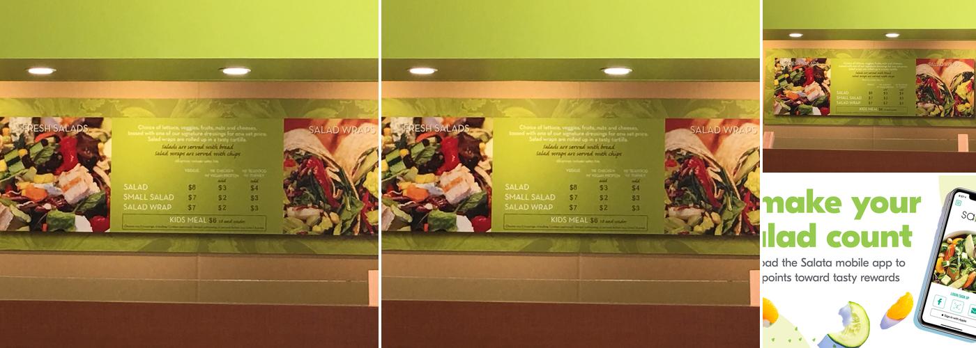 Salata Menu
