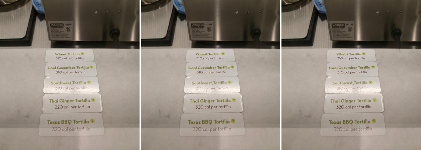 Salata Menu