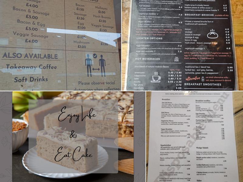 Cafe Morso Droitwich Menu