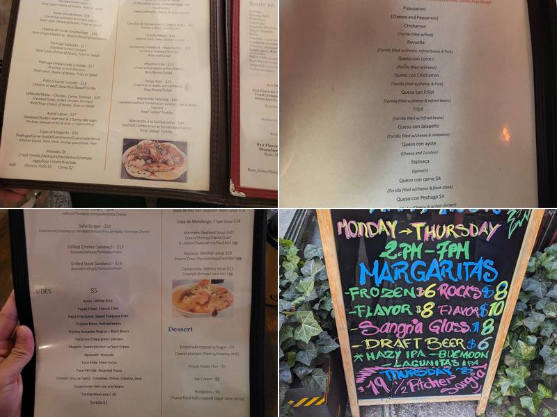 Salvatoria Kitchen & Bar Menu