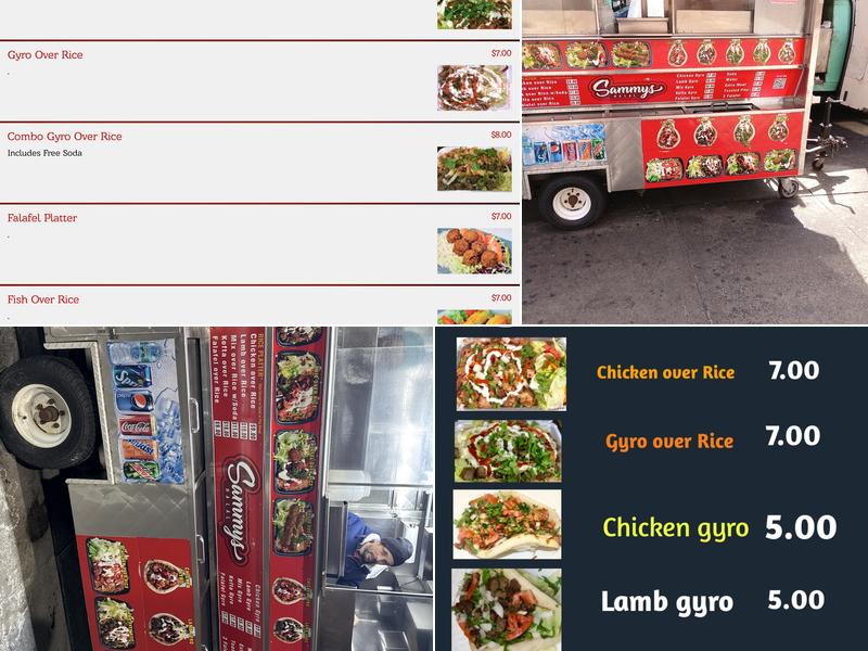 Sammy's Halal Food Menu