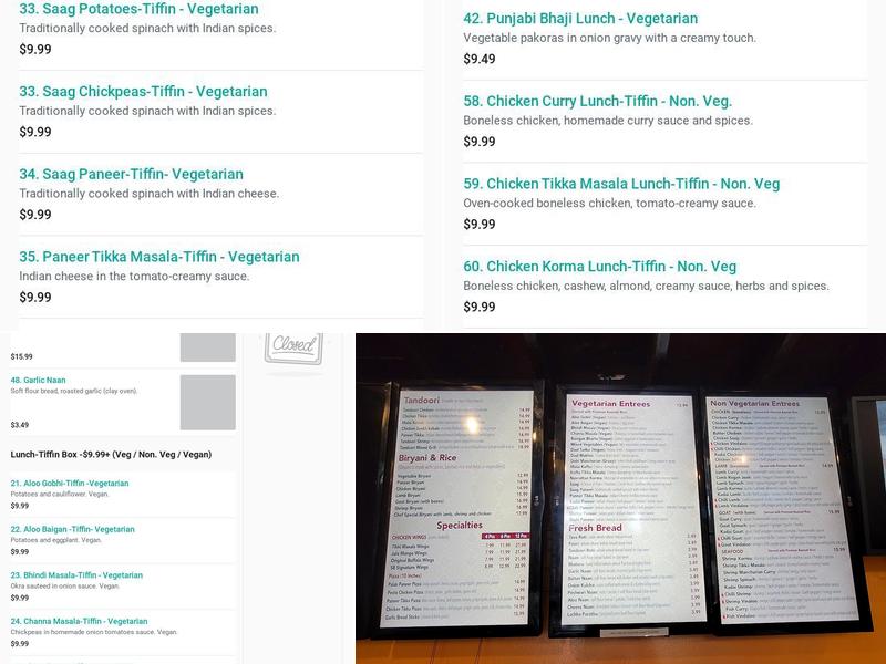 Samossa Bites Menu