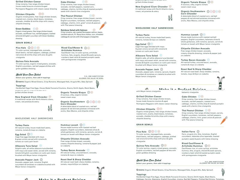 Ladle & Leaf Menu