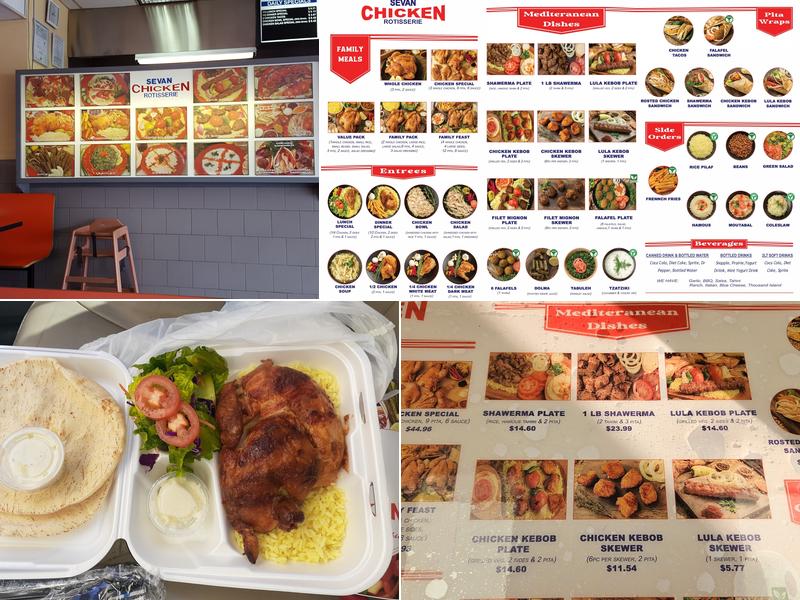 Sevan Chicken Rotisserie Menu