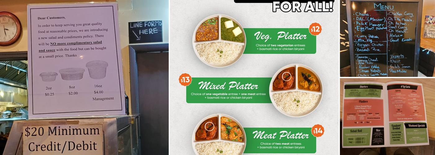 Shadman Menu