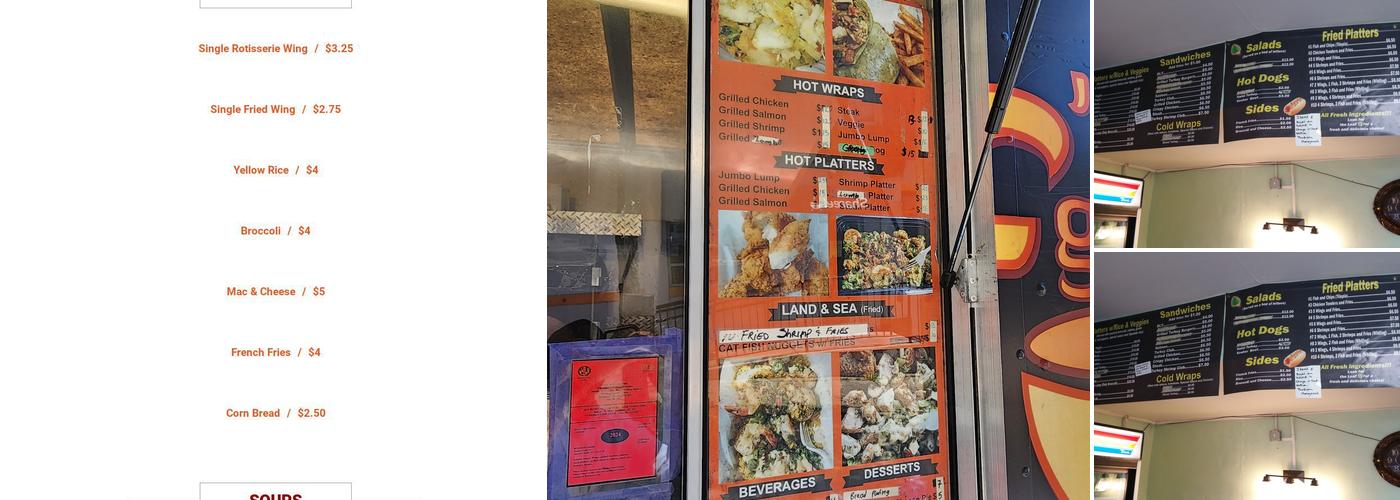 Shareef's Grill Menu
