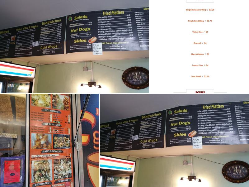 Shareef's Grill Menu