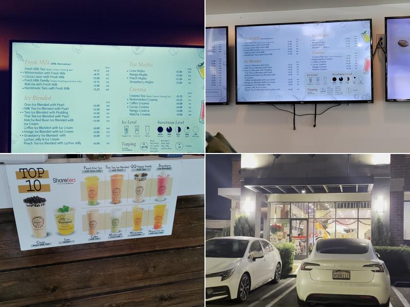 Sharetea Menu