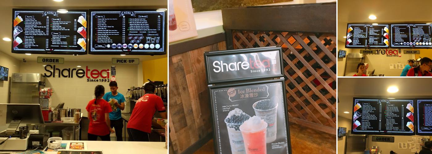 Sharetea Menu