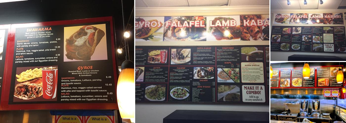SHAWARMA KING Menu