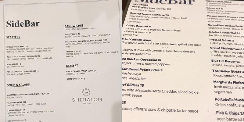 Sidebar Menu