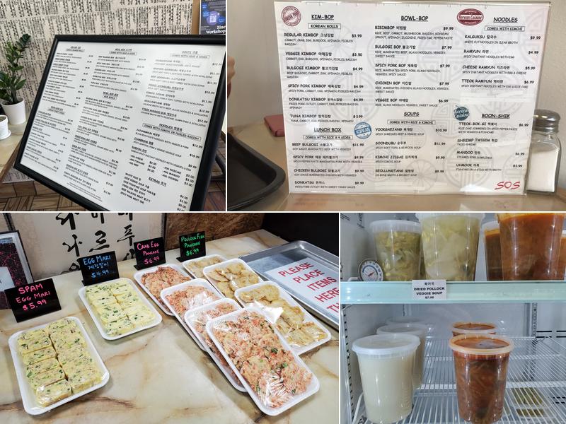 Sides of Seoul (SOS) Korean Take-Out Menu
