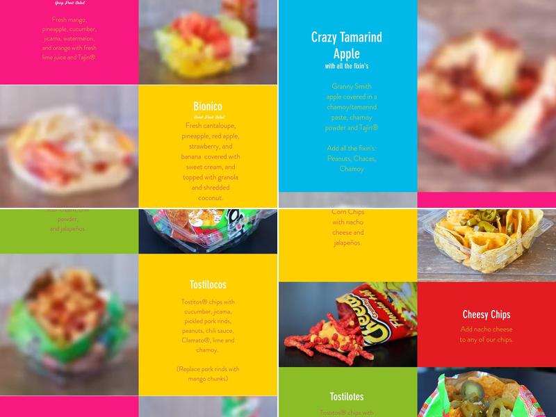 Slusheeland - Frozen Treats and Snacks Menu