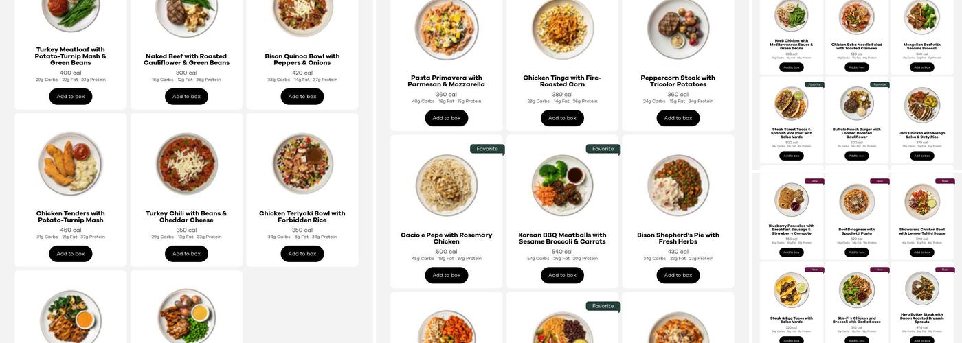 Snap Kitchen - Arboretum Menu