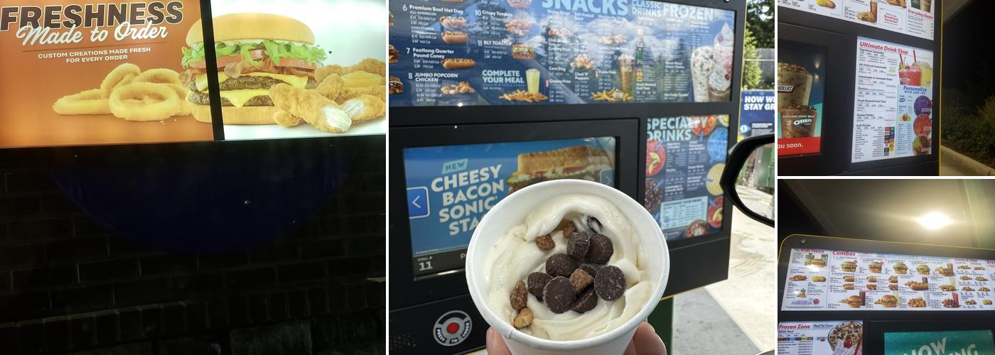 Sonic Drive-In Menu