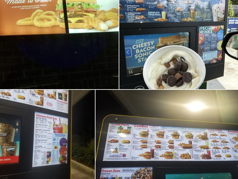 Sonic Drive-In Menu