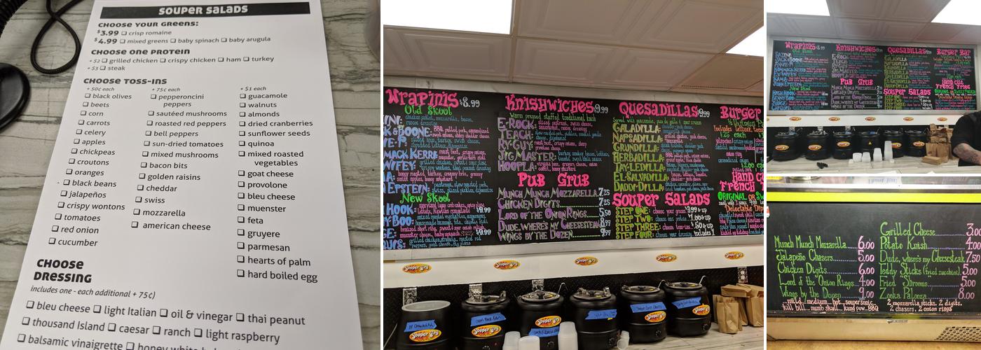 Souper Fry Menu