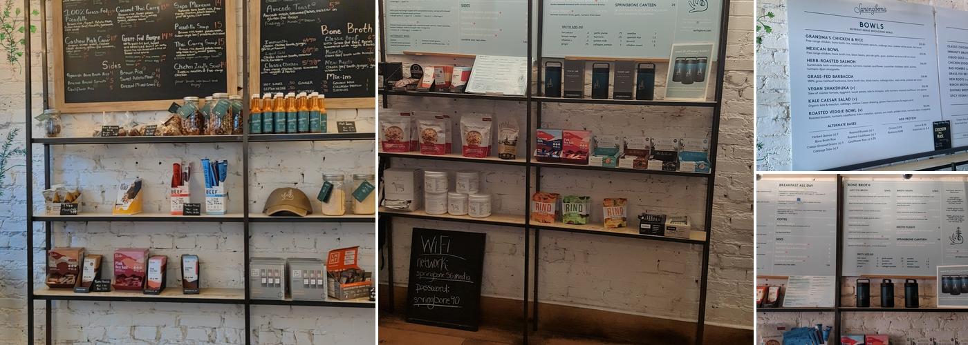 Springbone Kitchen Menu