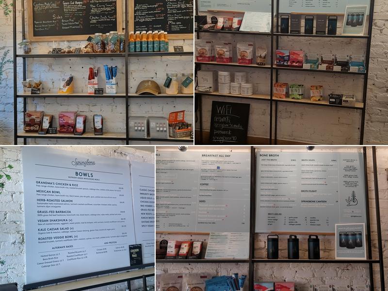 Springbone Kitchen Menu