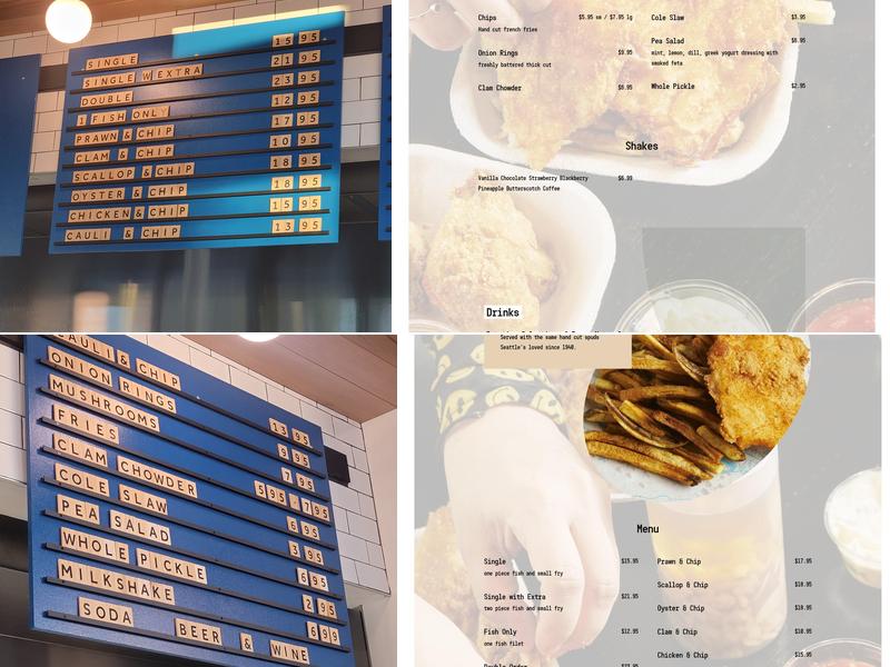 Spud Fish & Chips Menu