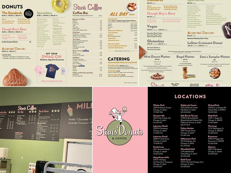 Stan's Donuts & Coffee Menu