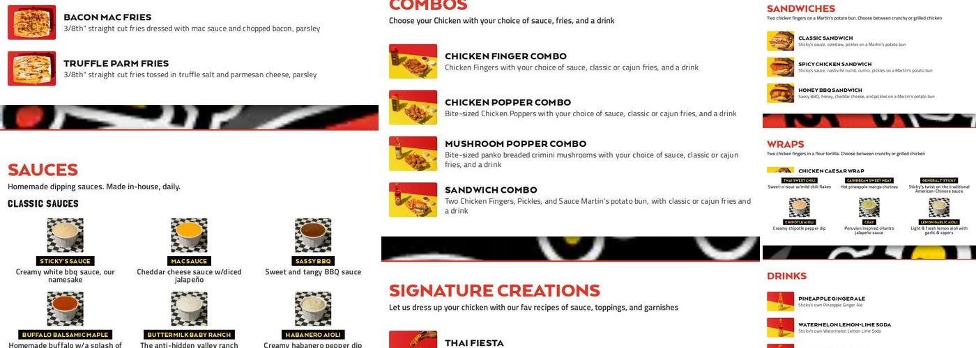 Sticky's Menu
