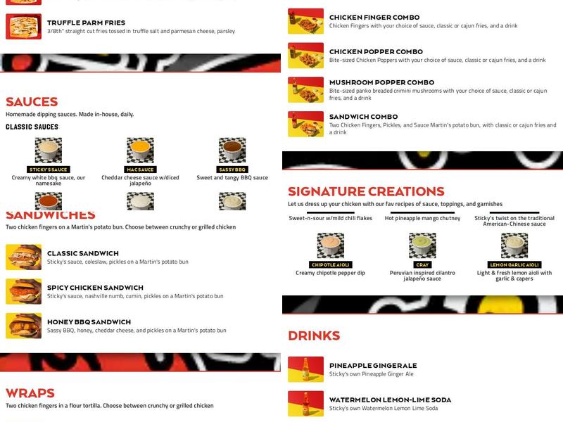 Sticky's Menu