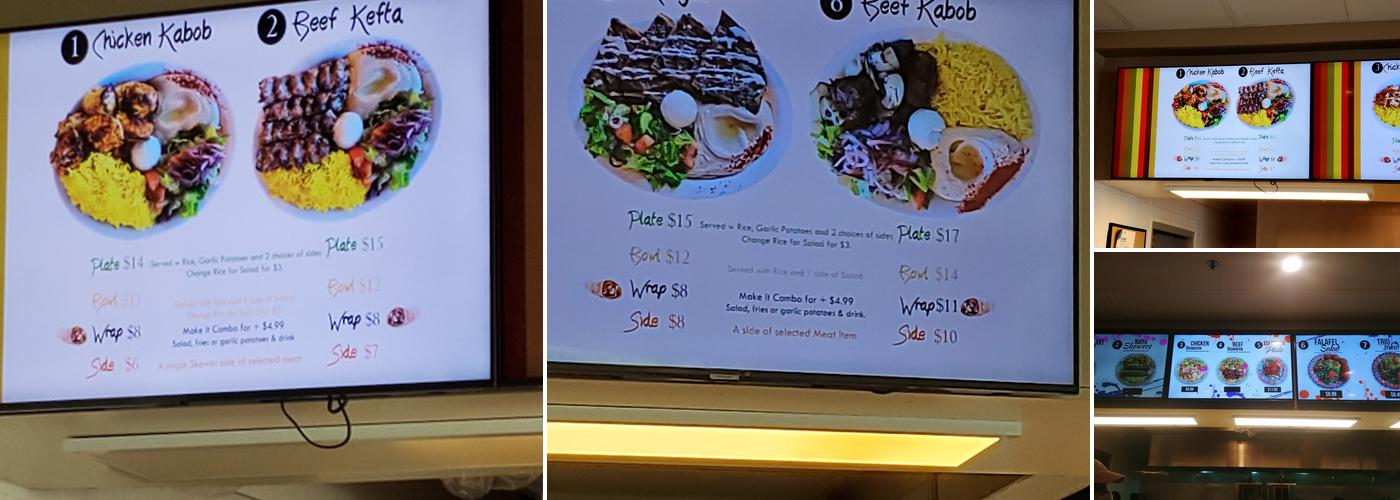 Sultans Mediterranean Grill Menu